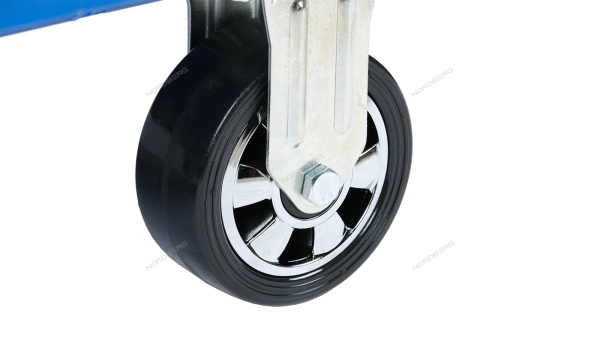 Тележка инструментальная, 6 выдвижных ящиков, с системой защиты от опрокидывания, синяя