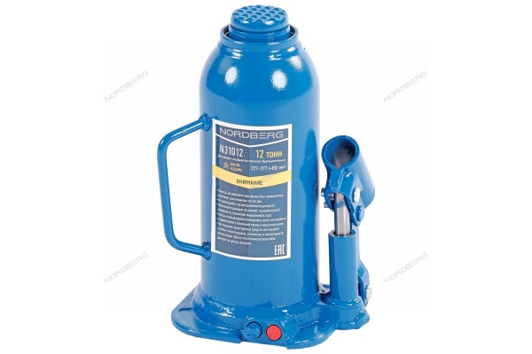 Домкрат бутылочный, 12 т