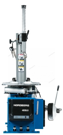 Станок шиномонтажный 380V п/автомат, 2х скоростн, зажимы 13-26", усил отжим, синий