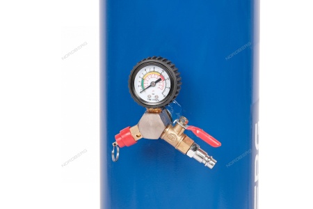 Бустер автоматический, вертикальный алюминиевый ресивер, 12 л