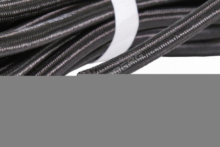 Шланг топливный резиновый в оплетке 4 мм, бухта 10 м