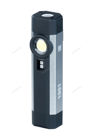 Фонарь светодиодный 1+1, с УФ подсветкой, аккумуляторный