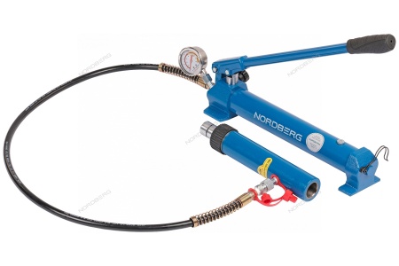 Растяжка рихтовочная с манометром в кейсе, усилие 10 т, 15 предметов