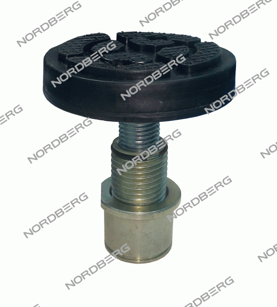 Насадка резиновая с металлическим основанием на лапы для подъемника N4123A-4,5T