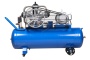 Компрессор трехпоршневой, ременной, чугунная головка, 380 В, ресивер 180 л, 800 л/мин