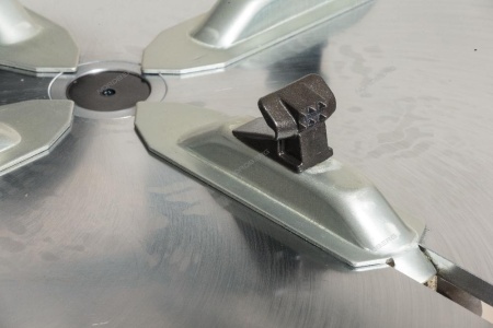 Станок шиномонтажный автомат, односкоростной, зажимы 14-26", синий, 220В