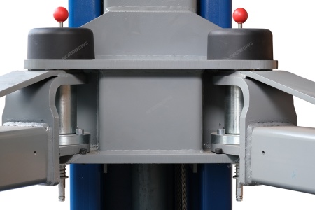 Подъемник 380V 2х стоечный 6т с верхней синхронизацией (синий)