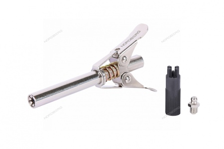 Наконечник быстросъемный удлиненный для плунжерного шприца + насадка для очистки