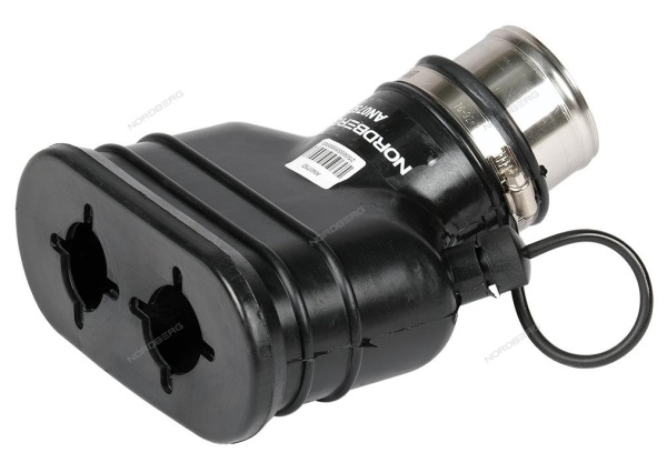 Насадка резиновая овальная на шланг D=75 мм