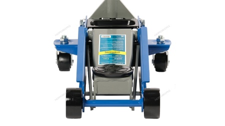 Домкрат подкатной 3 т с резиновой насадкой, быстрый подъем