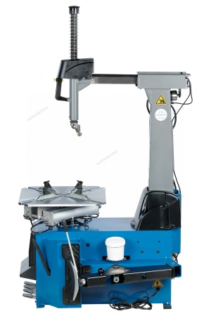 Станок шиномонтажный 380V автомат, 2х скоростн, зажимы 14-27", синий