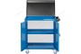 Тележка инструментальная, 3 полки с дверцами