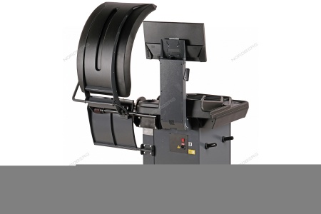 Станок балансировочный автоматический с дисплеем, серый