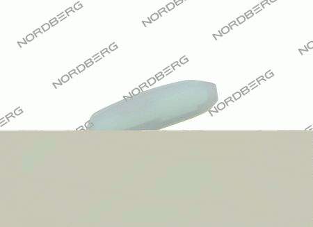 Вставка защитная для монтажной головки для шиномонтажных станков 4638E, 4641, 4644 (плоская)