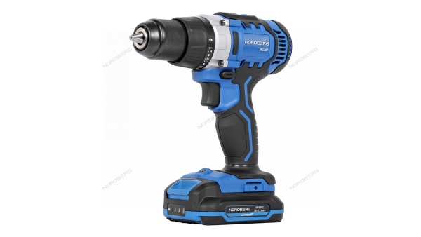 Шуруповерт аккумуляторный макс.диам. сверла 13 мм, 20 В, 50 Нм, 2 аккумулятора и зарядное устройство