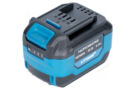 Аккумулятор, Li-ion, 20 В, 6 Ач для NE810K, NE108K, NE307K, NE803K