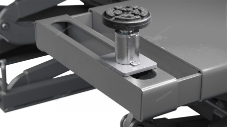 Подъемник ножничный 3,5 т, с встроенными адаптерами для SUV авто, 220 В, серый