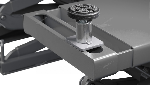 Подъемник ножничный 3,5 т, с встроенными адаптерами для SUV авто, 220 В, серый