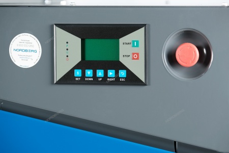 Компрессор винтовой, 7,5 кВт, 10 бар, 900 л/мин, ресивер 350 л, осушитель