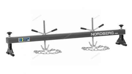 Стенд для вывешивания двигателей 500 кг, L=150 см, серый