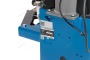 Станок шиномонтажный полуавтомат, односкоростной, стол с накладками, 220 В, синий