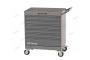 Тележка инструментальная, 6 выдвижных серых ящиков (RAL 7012/7015)