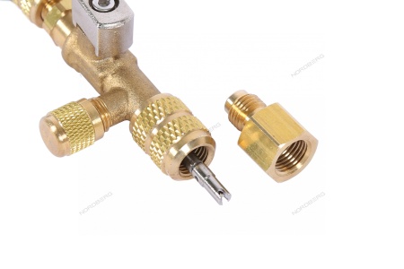 Вентиль для замены золотника под давлением F1/4" SAE, F5/16" SAE