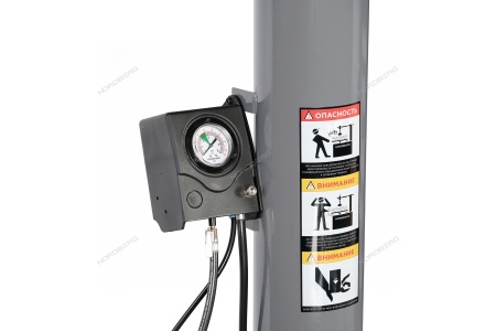 Станок шиномонтажный 380V п/автомат, 2х скоростн, зажимы 13-26", взрыв подк, серый