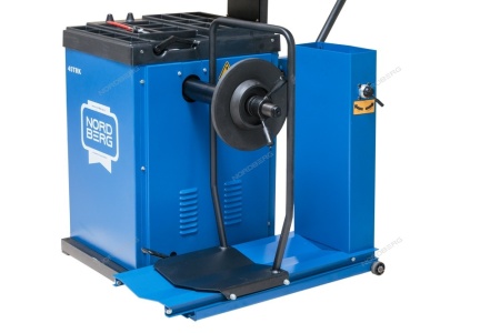 Станок балансировочный 380V для грузовых машин, синий