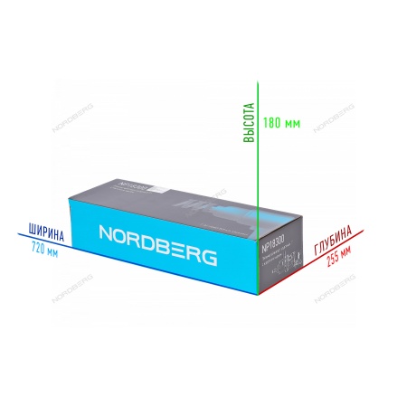 Пневмогайковерт ударный 1", с коротким валом 3600 Нм