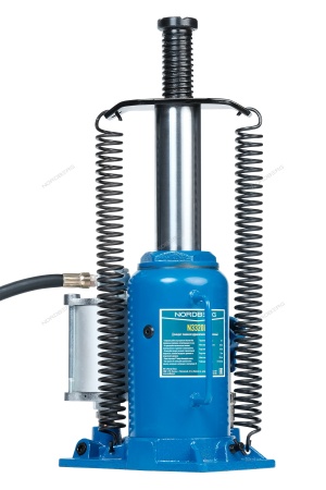 Домкрат бутылочный 20т пневмогидравлический