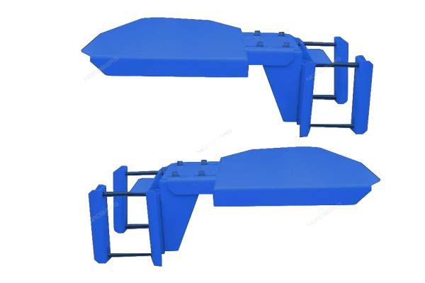 Кронштейн 150 16 000 (RAL 5005) для стенда C803 (для 4-стоечного подъемника, комплект)
