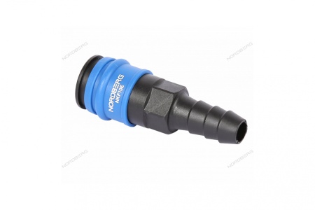 Разъем композитный "мама" быстросъемный - елочка диам. 10 мм