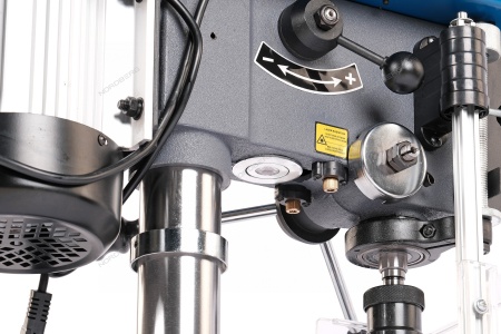 Станок сверлильный с тисками, 500 Вт, 16 мм, вариатор скорости