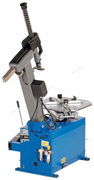 Станок шиномонтажный 380V автомат, 2х скоростн, синий
