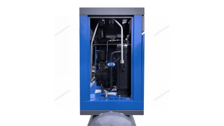 Компрессор винтовой, 11 кВт, 10 бар, 1550 л/мин, ресивер 410 л, осушитель