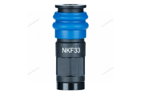 Разъем композитный "мама" быстросъемный - резьба F3/8"