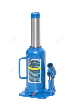 Домкрат бутылочный, 12 т