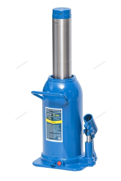 Домкрат бутылочный, 30 т