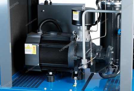 Компрессор винтовой, 15 кВт, 1910 л/мин, 10 бар, ресивер 500 л, осушитель