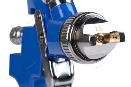 Краскопульт HVLP с верхним бачком, сопло 2 мм