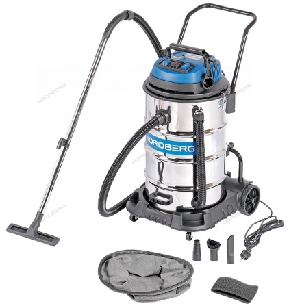 Пылесос двухтурбинный 80 л 2400 Вт