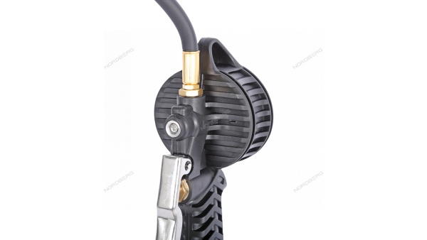 Пистолет профессиональный для подкачки колес, цифровой, обрезиненный, для грузовых автомобилей