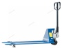Тележка складская гидравлическая с низким подхватом 1 т, с ПУ колесами
