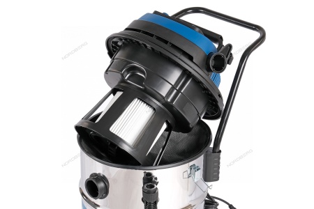 Пылесос двухтурбинный 80 л 2400 Вт