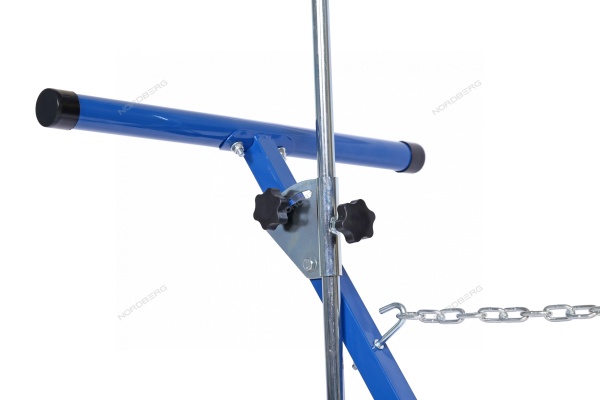 Стенд для покраски деталей Х-образный с регулируемыми держателями