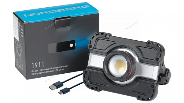 Фонарь светодиодный, стационарный, аккумуляторный