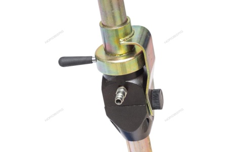 Домкрат пневмогидравлический подкатной двухштоковый, 15/30 т