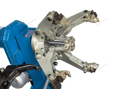 Станок шиномонтажный для грузовых автомобилей, синий