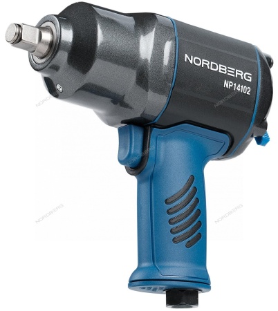 Пневмогайковерт ударный 1/2", 1300 Нм, флажковый переключатель усилия